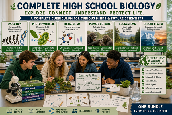 Building a Complete High School Biology Curriculum: From Evolution to Ecology