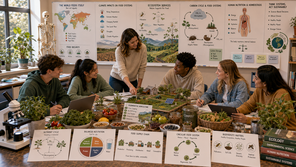 Teaching Nutrition Ecology: Food Systems, Sustainability, and Human Health in High School Biology