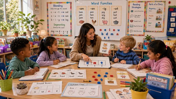 Teaching Phonics Through Writing Prompts: Building Strong Readers and Writers in Grade 1