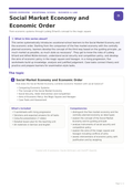 Social Market Economy and Economic Order