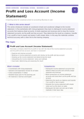 Profit and Loss Account (Income Statement)