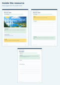 Water & the Water Cycle – Science / Earth Science unit, sample page, Grades 3–4