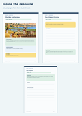 Life Along the Nile in Ancient Egypt – History / Ancient Civilizations unit, sample page, Grades 5–6