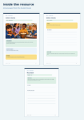 Instruments & Timbre – Music / Instruments unit, sample page, Grades 3–4