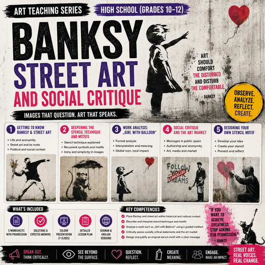 Banksy – Street Art and Social Critique