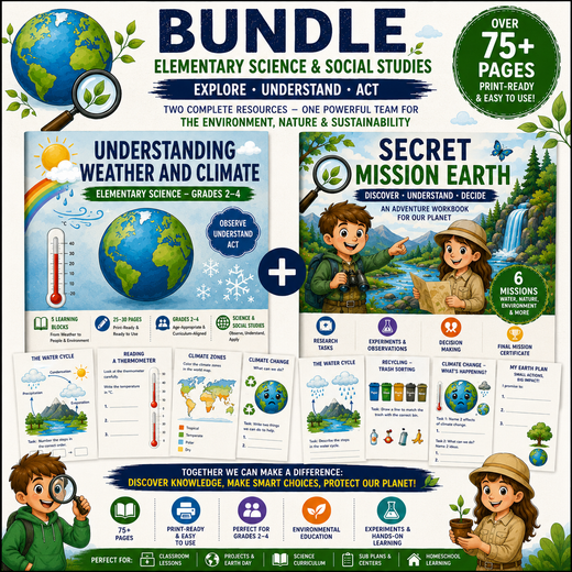 Environment Science Bundle for Grades 2–4