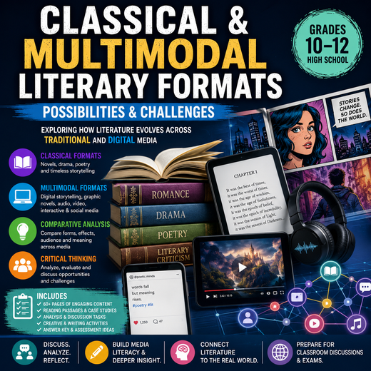 Classical & Multimodal Literary Formats – Opportunities and Challenges