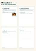 Money Basics – preview pages