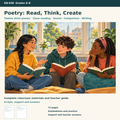 Poetry: Read, Think, Create | 6 Lessons, 12 Poems & Reading Studios | Grades 6–8