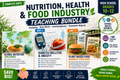 Nutrition, Health & Food Industry Bundle | High School Biology, Health Science & Business Teaching Resources