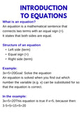 Algebra Basics – Solving Equations and Understanding Inequalities | Math Foundations Workbook | GRADE 5–9