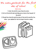Back-to-School Garland Craft – Welcome Activity for Grades K–4