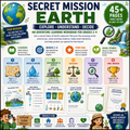 Secret Mission Earth – Environment & Sustainability Workbook for Grades 2–4
