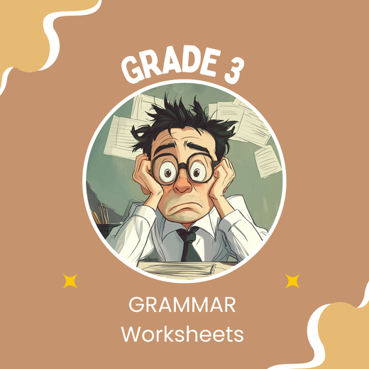 Grade 3 Grammar Mastery – Nouns, Pronouns, Sentences & Punctuation