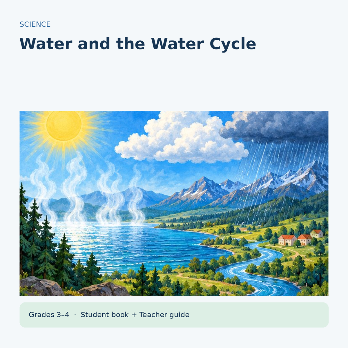 Water & the Water Cycle – Grades 3–4 teaching unit cover