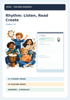 Rhythm: Listen, Read & Create | Beat, Note Values, Rests & Body Percussion | Music Unit | Grades 3–6