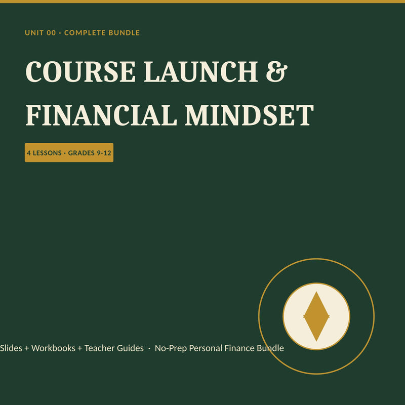 Course Launch & Financial Mindset Bundle: Complete 4-Lesson Unit