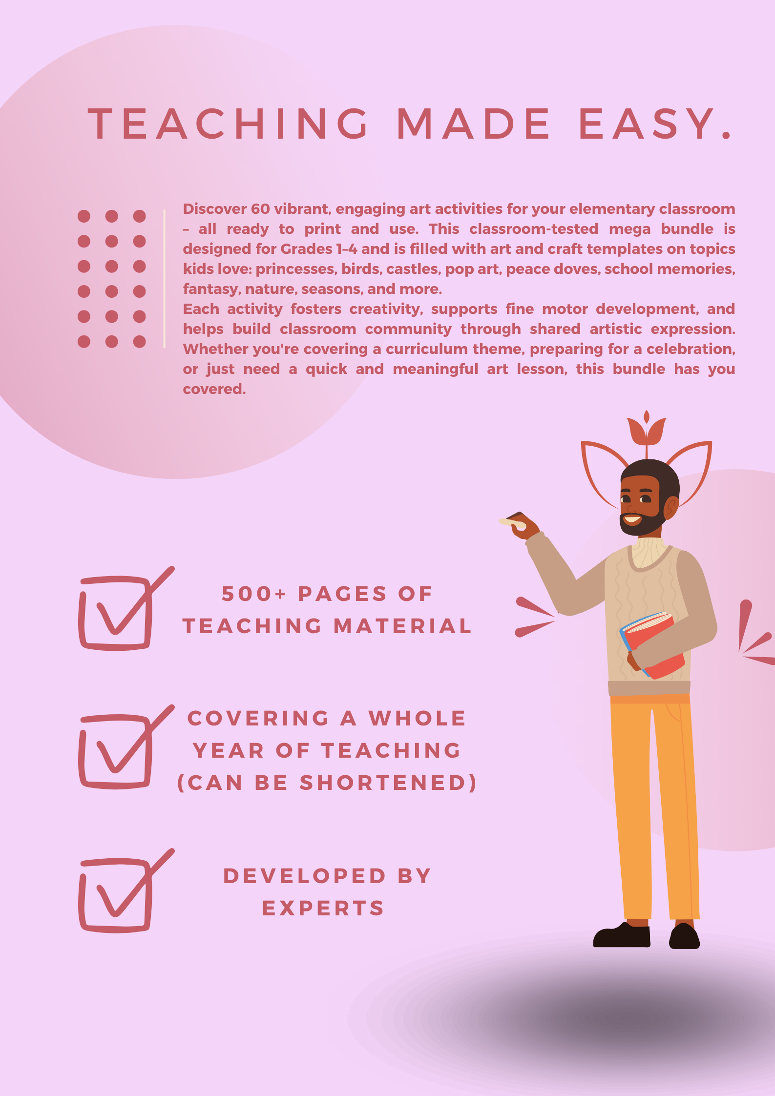 BUNDLE XXL: PRINTABLE CRAFTS IN GRADES 1–4 – Templates | Ready-to-Use | Projects