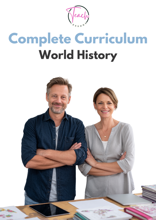 World History Complete – Ready-to-Use Curriculum for Middle School History