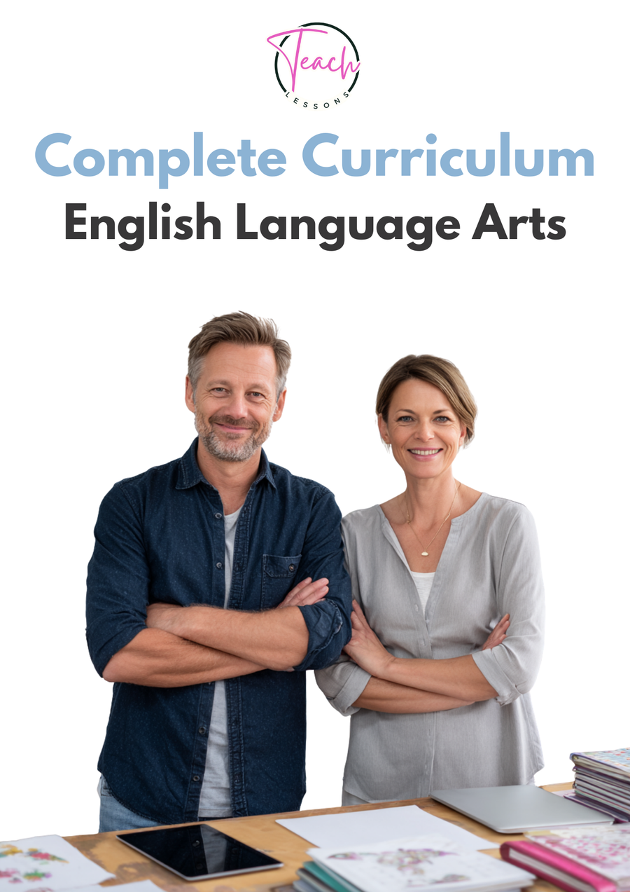 English Language Arts Complete – Ready-to-Use Curriculum for Middle School ELA image 1