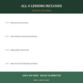 Course Launch & Financial Mindset Bundle: Complete 4-Lesson Unit