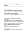 Grade 4 Grammar Pack – Sentence Structure, Tenses & Punctuation