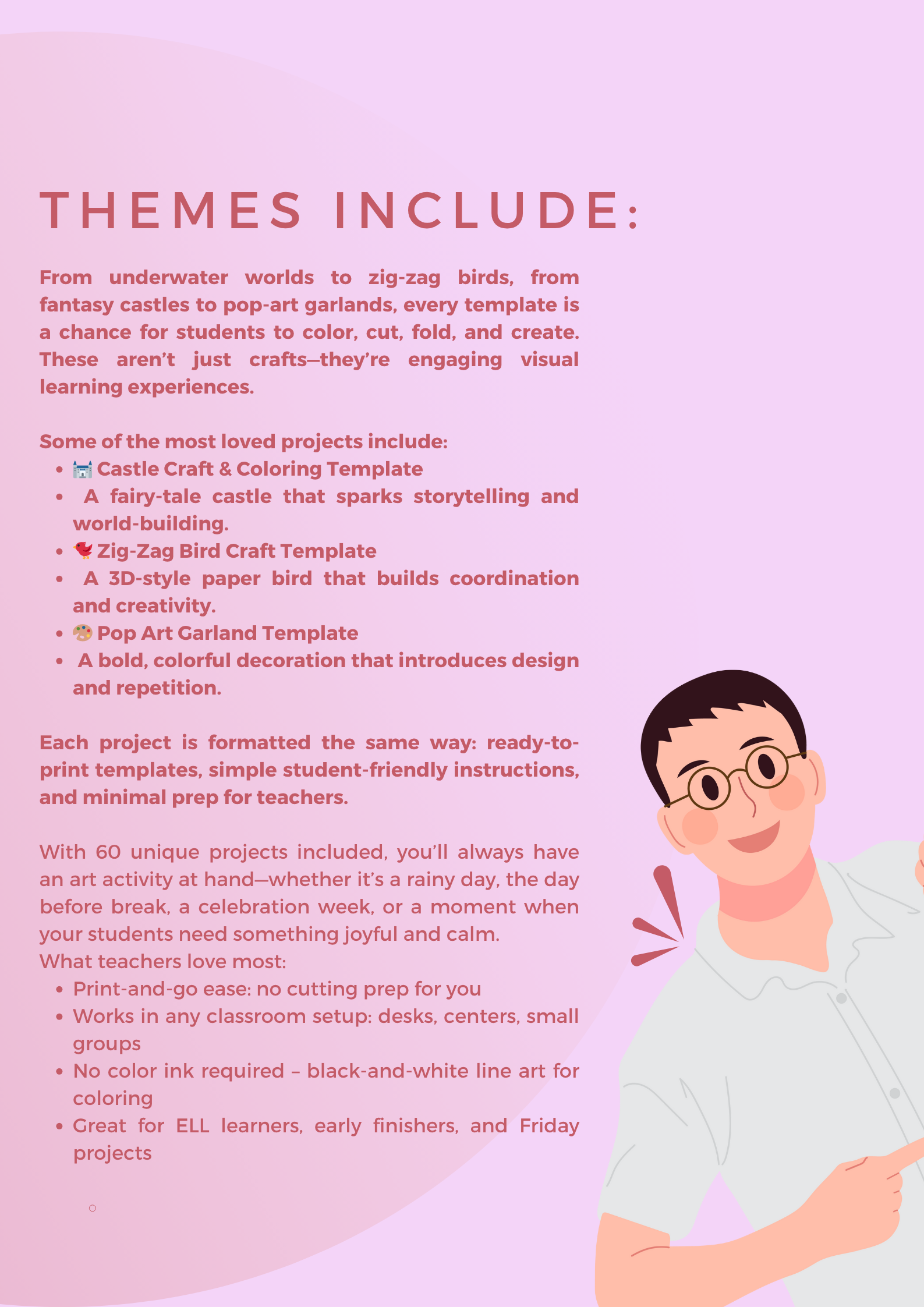 BUNDLE XXL: PRINTABLE CRAFTS IN GRADES 1–4 – Templates | Ready-to-Use | Projects