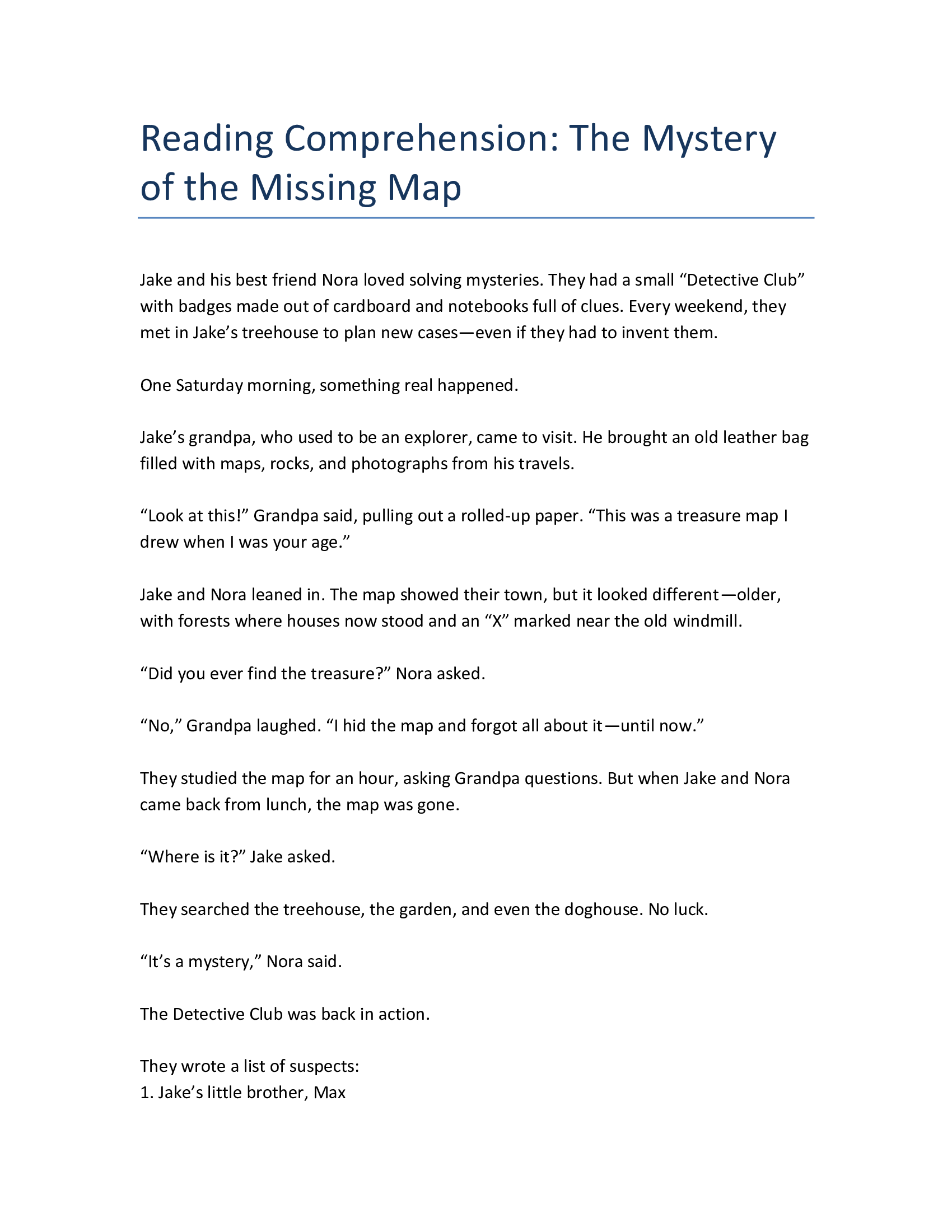 BUNDLE XXL: READING COMPREHENSION WORKSHEETS | GRADE 1, 2, 3 & 4