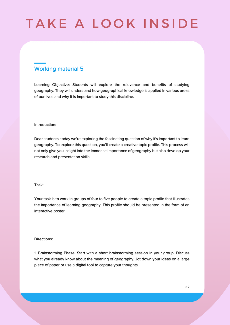 World Geography CURRICULUM Mega Bundle – 20 Printable Units (Grades 6–10) image 6