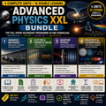 Advanced Physics XXL Bundle | Mechanics, Fields, Quantum & Relativity | 4 Complete Units | Honors & AP
