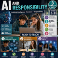 Digital Citizenship Activities | Cyberbullying, AI, Social Media & Media Literacy Lessons | Grades 7–10