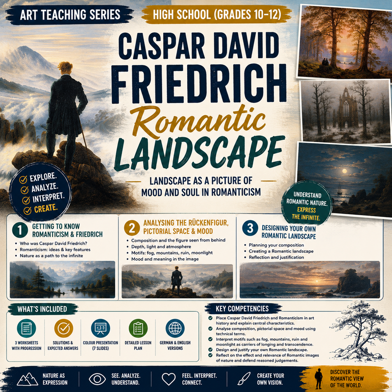 Caspar David Friedrich – Romantic Landscape