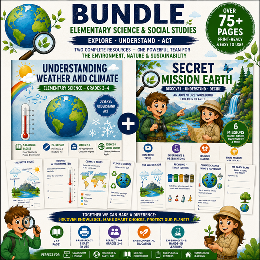 Environment Science Bundle for Grades 2–4