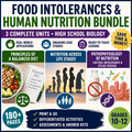 Food Intolerances & Human Nutrition Bundle