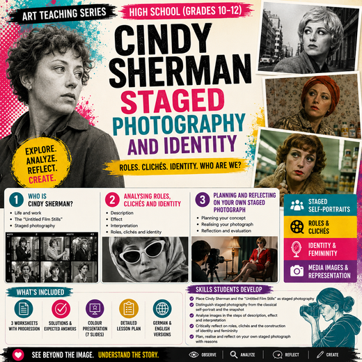Cindy Sherman – Staged Photography and Identity