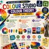 Color Theory Activities | Color Wheel, Color Mixing & Color Contrasts | Middle School Art Unit | Grades 5–8
