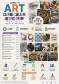 Complete Art Curriculum Bundle | 14 Hands-On Art Studios | Middle School Art | Grades 5–9