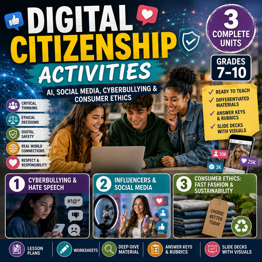 Ethics for Middle School (Grades 6–9)
