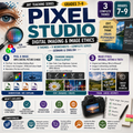 Photography, Digital & Comic Bundle | Image Making and Media Literacy | 4 Art Studios | Grades 5–9
