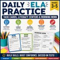 ELA Test Prep & Assessment Toolkit – Reading, Writing & Grammar Practice | Grades 3–5