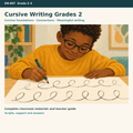 Cursive Writing | Strokes, Letters a–z & Joining Words | Grades 2–3