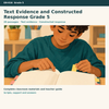 Text Evidence and Constructed Response | 20 Passages with Writing Plans | Grade 5