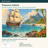 Treasure Island | 8 Lessons, 34 Chapter Prompts & Map Work | Grade 6