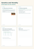 Genetics and Heredity | 8 Lessons, 8 Inheritance Models & a Project | Grades 7–8