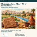Mesopotamia and Early River Civilizations | 8 Lessons, 8 Case Cards & a Project | Grade 6