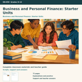 Business and Personal Finance: Starter Units | 8 Lessons, 12 Business Cases & Assessment | Grades 9–12