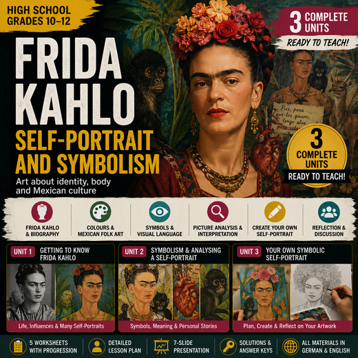 Frida Kahlo – Self-Portrait and Symbolism