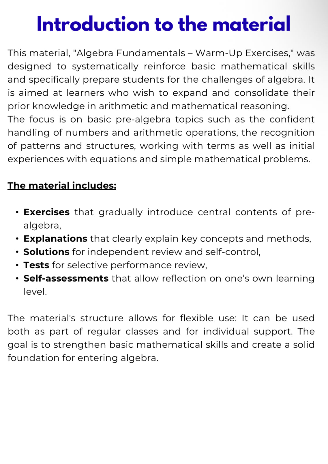Algebra Basics – Daily Warm-up Exercises for Expressions & Variables | Math Starter Resource | GRADE 5–9