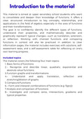 Algebra – Higher-Level Functions and Graph Transformations | Foundations for Pre-Calculus Workbook | GRADE 9–12