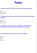 Algebra Basics – Understanding and Simplifying Algebraic Expressions | Math Resource | GRADE 5–9